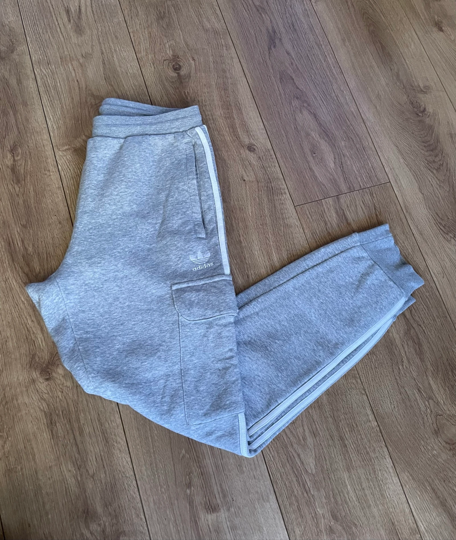 Calça cinza algodão Adidas Originals – photo 2